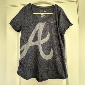 Atlanta Braves Nike Athletic Cut Dri-Fit Top